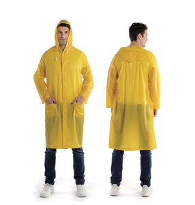 HPR0127 Yellow Color Others Rain Coat and Pants Customized Logo Accessories Made in China - Product Image 1