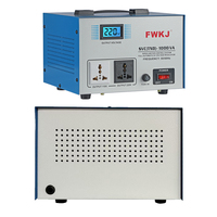 TND-1000VA 220v SVC 1000W 2000W 5000W 1KVA 2KVA 5KVA Servo Moteur Régulateur de Puissance AC Stabilisateur de Tension Automatique