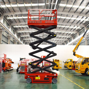 Automatic Self Propelled Scissor Lift 8m 10m 12m <b>Electric</b> Hydraulic Mobile Lift <b>Table</b> - Product Image 2