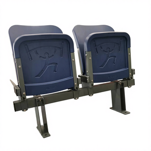 Asiento <span class=keywords><strong>Plegable</strong></span> <span class=keywords><strong>de</strong></span> Plástico HDPE VIP con Portavasos, Montaje en Suelo, para Uso en Interiores/Exteriores, Estadio, Modelo CS-QY01-L - Product Image 3
