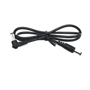 High Quality Male to male DC Cable 12V 5.5X2.5MM or 5.5X2.1mm DC extension cord