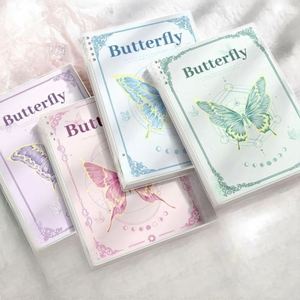 Carnet à spirales détachable B5 Butterfly, design élégant, agenda A5 pour les élèves du collège et du lycée - Product Image 1