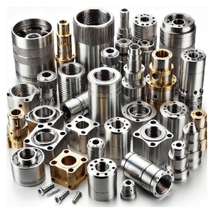 การกลึงซีเอ็นซี 5 แกนความแม่นยำสูง สำหรับงานโลหะ สแตนเลส ทองเหลือง อลูมิเนียม ไทเทเนียม ชิ้นส่วนกลไก - Product Image 1