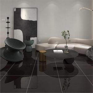 Piastrelle nere <span class=keywords><strong>cioccolato</strong></span> porcellana 40X40 pavimento 60X60 piastrella lucida vetrosa - Product Image 3