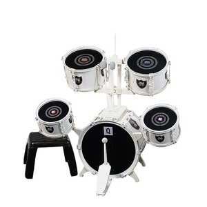 Wholesale Children Glowing Jazz <b>Drum</b> Kit 5‑Pcs <b>Drums</b> Percussion Set Early Educational Music Toy <b>For</b> Kids - Product Image 1