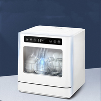 Mini lave-vaisselle grande capacité Portable et mobile ménage Installation gratuite bureau petit lave-vaisselle