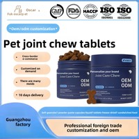Compléments Masticables Doux pour le Soin des Articulations pour Chats et Chiens : Glucosamine, Coquilles Saint-Jacques Vertes, Oméga-3, Curcuma – Soutien Immunitaire et Santé Articulaire