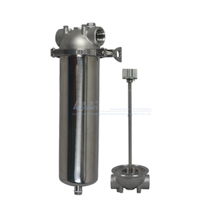 Abrazadera de tratamiento de agua de 10 pulgadas de acero inoxidable 316L para carcasa de filtro de cartucho industrial para equipos de filtración de vino - Product Image 2