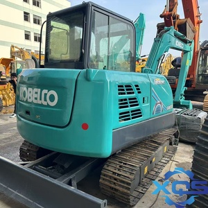 Excavadora Usada Kobelco SK60 Mini 2022, 6 Toneladas de Peso Operativo, Cucharón para Excavación de Roca, Motor Isuzu, Caja de Cambios, Equipo de Construcción - Product Image 6