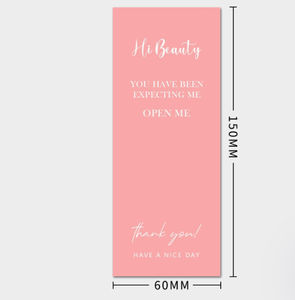 Caja de avión Rectangular de Color personalizado, pegatina de agradecimiento sellada para caja de regalo, decoración de caja de papel de mensajería - Product Image 6