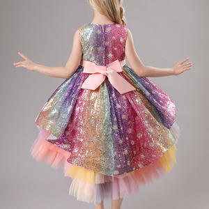 Falda de encaje decorativa con lentejuelas, vestido de princesa para fiesta de cumpleaños, espectáculo de piano, <span class=keywords><strong>pasarela</strong></span> - Product Image 5