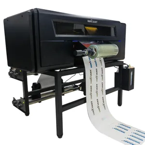 Inkgiant Groothandel Fabriek Levering Mini Tx800 Hoofd A3 Uv Dtf Sticker Inkjet Printer 30Cm Uv Drukmachine