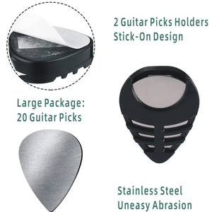 20 pz/pacco <span class=keywords><strong>plettro</strong></span> 0.3mm metallo metallo chitarra elettrica <span class=keywords><strong>plettro</strong></span> Set <span class=keywords><strong>plettro</strong></span> - Product Image 3