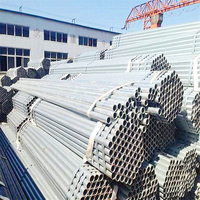 Astm a500 q195 q235 16 inci jadwal 40 hot dip pipa bulat baja galvanis tabung baja gi grosir pipa baja lasan