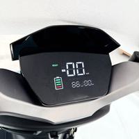 Scooter électrique pour adultes, vitesse maximale 60 km/h, 1000 W, moteur en cuivre pur, moto électrique avec pare-chocs anti-collision