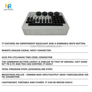 Mini <span class=keywords><strong>console</strong></span> de commande professionnelle Ma Command Wing, petite <span class=keywords><strong>console</strong></span> de contrôle <span class=keywords><strong>DMX</strong></span>, équipement de gradation utilisé pour l'éclairage de scène - Product Image 3