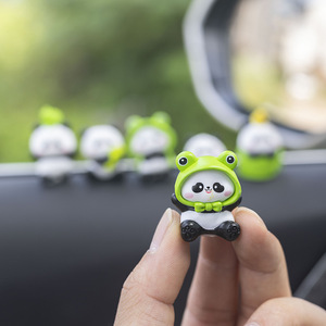 <span class=keywords><strong>Panda</strong></span> creativo ornamenti <span class=keywords><strong>auto</strong></span> simpatico cartone animato in resina <span class=keywords><strong>accessori</strong></span> interni per Console di navigazione decorazioni per i proprietari di <span class=keywords><strong>auto</strong></span> - Product Image 5