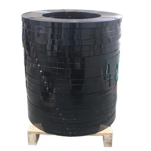 鋼管/チューブ/シート用の黒塗装鋼ストラップ工場価格
