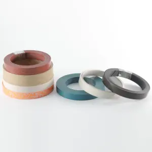 Promotion Smooth glossy ABS\ PVC Edge Banding Tape Color White For kitchen table