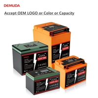 Batterie haute puissance 12V 200Ah Lifepo4 Pack 24V Batterie 280Ah 300Ah 100Ah 200Ah 400Ah AKKU Système solaire Batterie d'alimentation Batterie lithium-ion