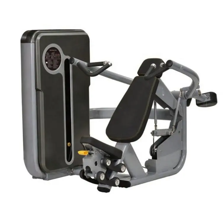 2021 Lzx new gym equipment shoulder press pin loaded strength training gym machine shoulder press machine