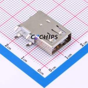 BX-TYPE-A-MCC4P USB Connector Through hole Component (THT) Connector Type-A Female Side Insert 4P - Product Image 1