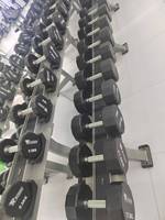 Accessoires de fitness Rosen Fitness, barre droite à 12 côtés, barre d'haltères anti-roulement, barre d'haltères à poids fixe pour salle de sport commerciale, musculation