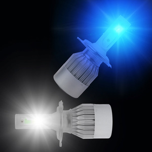 ไฟหน้า LED Dingcheng H4 Bi-Beam ขนาด 9.6 ซม. สีขาว-น้ำเงิน 6000-8000k ตัวเรือนอลูมิเนียมสำหรับรถยนต์ - Product Image 2