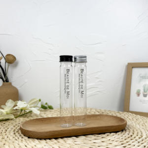 ขวดพลาสติก PET ก้นแบนขนาด100มล. หลอดทดลองพลาสติก - Product Image 2