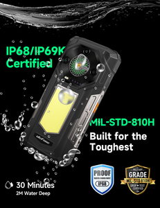 Ulefone Armor 33 โทรศัพท์มือถือที่ทนทาน มาตรฐานกันน้ำ IP68 กล้อง 50MP พร้อมระบบมองเห็นในที่มืด รองรับการชาร์จเร็ว 66W แบตเตอรี่ 25500mAh หน้าจอ 6.95 นิ้ว 120Hz แรม 12GB ความจุ 512GB ระบบปฏิบัติการ Android 15 รองรับ LTE - Product Image 4