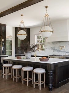 Meubles de cuisine sur mesure Vermonhouzz avec îlot de rangement spacieux et <span class=keywords><strong>niche</strong></span> intégrée pour appareils électroménagers pour cuisine commerciale - Product Image 1