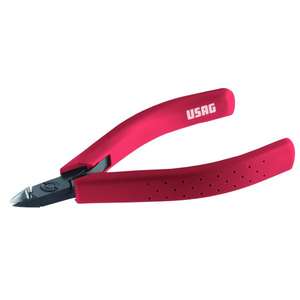 USAG - U00210001 Ultra compact cutting nippers with semi-<b>flush</b> cutting edge - EAN 8010239297043 ELECTRONICS PLIERS AND <b>CUTTERS</b> - Product Image 1