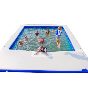 2022 piscine de mer gonflable flottante avec filet de protection contre les méduses pour la maison résidentielle ou scolaire Yacht natation océan piscine - Product Image 2