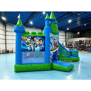 Châteaux gonflables Princess pour enfants avec toboggan, pour la location commerciale et les événements - Product Image 5