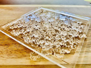 JAYI Custom Clear <strong>Crystal</strong> Blank Acrylic <strong>Puzzles</strong> Waterproof <strong>Crystal</strong> Clear <strong>Puzzle</strong> Pieces Laser Cut Acrylic Jigsaw <strong>Puzzle</strong> for Kids - Product Image 5