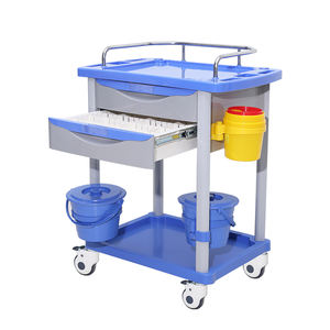 Carro de emergencia de plástico ABS médico MT ruedas giratorias médicas para hospital Carro de anestesia médica barato carro médico - Product Image 2