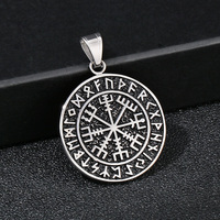 KALEN Punk Nordic Viking Pendentif en acier inoxydable Charms Pendentif pour homme