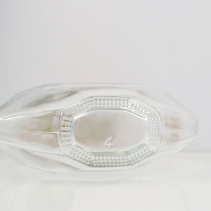 Riutilizzabile unico 250 Ml 500 Ml piatto rotondo bottiglia di liquore di vetro con tappo di sughero per vino <span class=keywords><strong>whisky</strong></span> decanter - Product Image 4