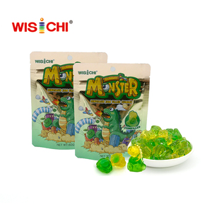 Caramelle Gommose Gelatinate a Forma di Dinosauro 3D con Ripieno di Marmellata e Gusto Frutta, Campione Gratuito, Produttori OEM di Golosinas - Product Image 2