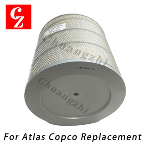 Filtre à air 1635040600 à faible MOQ pour compresseur d'air industriel Atlas Copco, garantie 2000 heures, 1635 0406 00 - Product Image 2