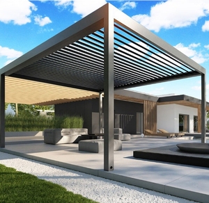 Pergola Motorizzata Impermeabile Airfun per Piscina e Patio, Tetto a Lamelle, Arredamento da Esterno Turchia - Product Image 2