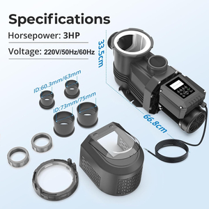 Pièces de rechange : Housse de protection amovible contre la pluie pour pompes de <span class=keywords><strong>piscine</strong></span> à aimant permanent (PSP-PM) puissantes et auto-amorçantes - Product Image 4