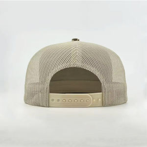 Gorra de Béisbol de Camuflaje de 7 Paneles de Alta Calidad, Gorra Trucker de Malla con Cierre a Presión, Bordado 3D, Logotipo Personalizado, Gorra de Camuflaje Popular - Product Image 6