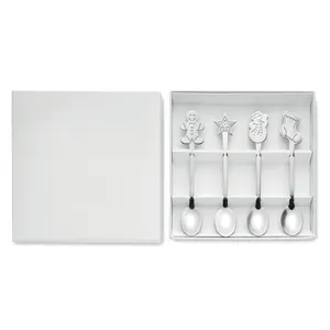 Set di 4 cucchiai natalizi personalizzati per merchandising - Product Image 2