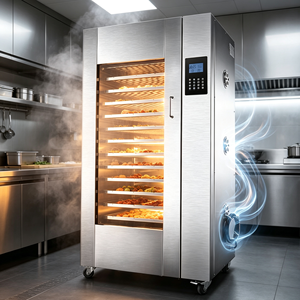 Machine de déshydratation alimentaire industrielle en acier inoxydable 304 de qualité supérieure avec porte en verre trempé pour une surveillance facile - Product Image 3