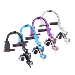 Lupas Dentales Binoculares con Lupa de Aumento y Lámpara Quirúrgica de 5W para Dentistas, Equipo Eléctrico de Laboratorio para Odontología - Product Image 2