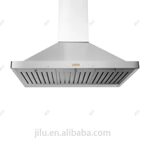 Home Wall Mounted Canopy Range Hood With Chimney Duct