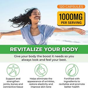 El Mejor Suplemento de Colágeno con Vitamina C Hialurónica para Hombres y Mujeres, Apoya la Salud de la Piel y las Arrugas, Cápsulas de Colágeno - Product Image 5