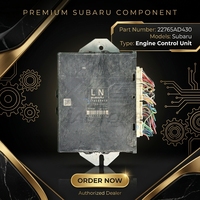 Module de commande du moteur OEM d'occasion, module ECU 22765AD430 LN pour Subaru Denso, ordinateur de commande du moteur OEM