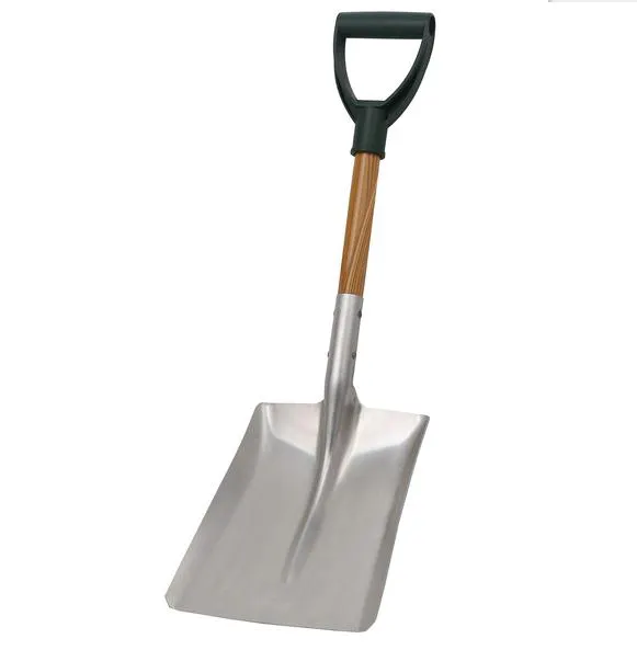 Snow Shovel Snow Scoop Aluminum Shovel with wooden handle Garden Shovel